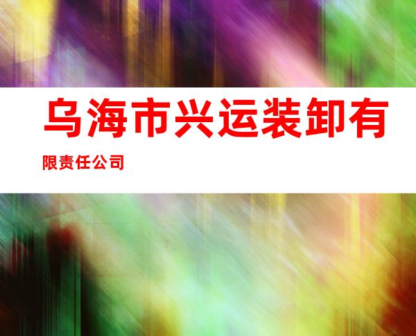 乌海市兴运装卸有限责任公司